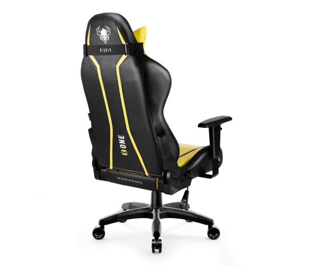 DIABLO Chairs X-ONE 2.0 Normal Size żółto-czarny - 1208707 - zdjęcie 5